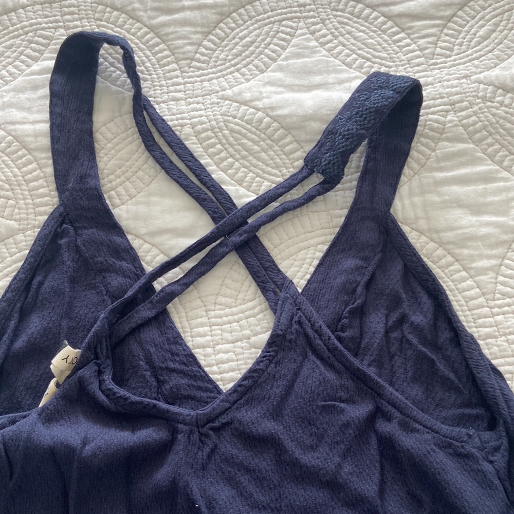 Navy Roxy coverup - Picture 3 of 4